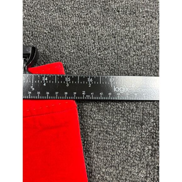 Talbots Pencil Skirt Womens Size 2P Red Knee Length Academia Casual Stretch - Picture 5 of 6